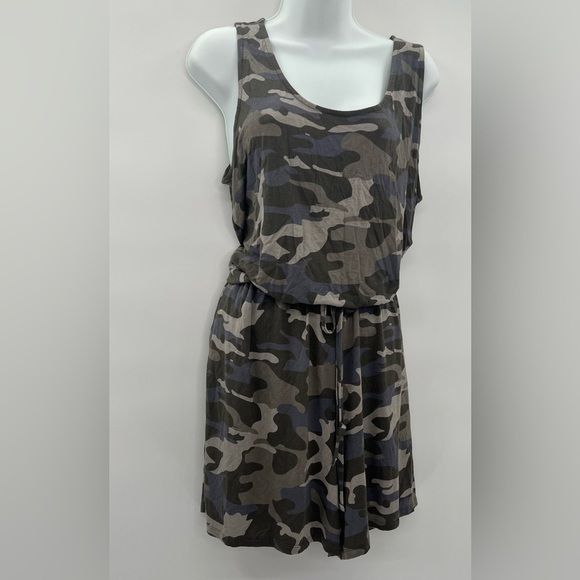 Zenania Camouflage Sleeveless Romper - New with Tags - XL  Add some edge to your - Picture 2 of 4